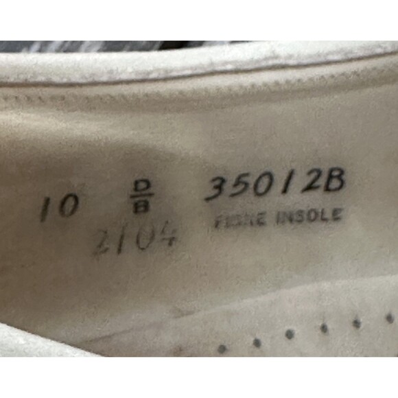 Cole Haan Saddle Shoes Made in USA Mens Size 10 D/B Leather Nubuck Tan - Picture 7 of 10